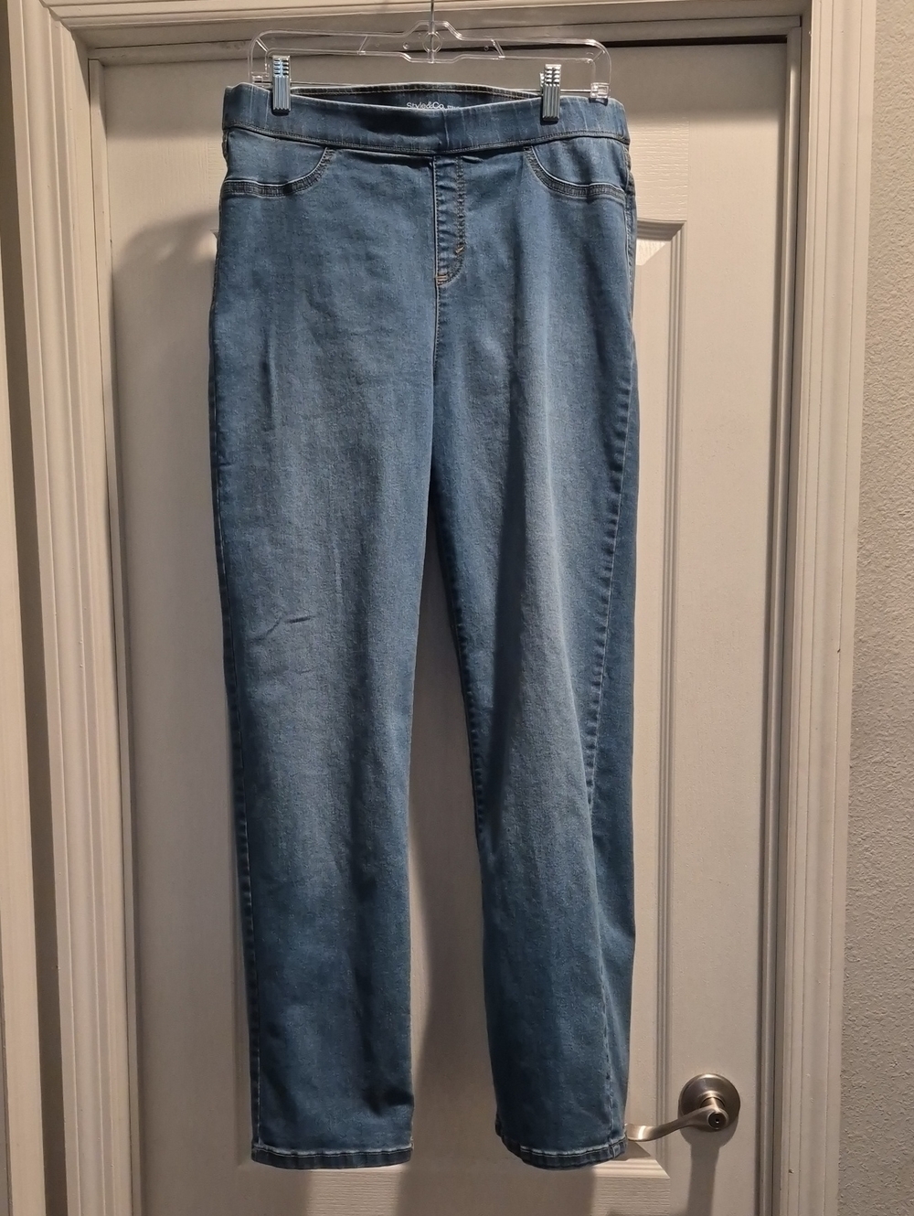 Style & Co. Classic Light Blue Straight-Leg Jeans